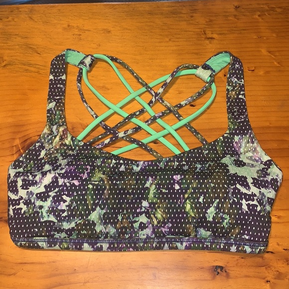 Lululemon Athletica born to be wild sports bra size:4 - Picture 2 of 8